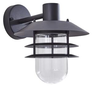 Lămpi de exterior Lindby, Meliora, reglabil, Negru, Balcon, Metal