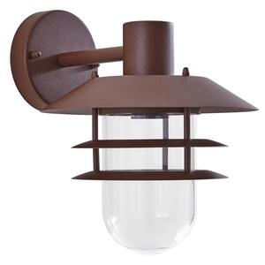 Lămpi de exterior Lindby, Meliora, reglabil, Maro / Rugină, Balcon, Metal