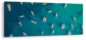 Tablou - Sailboats (120x50 cm)