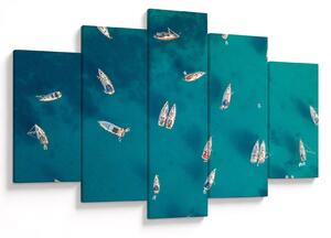 Tablou - Sailboats (150x105 cm)