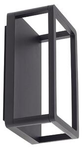 Lămpi de exterior Lucande, Thorvid, Negru, Aluminiu, Modern
