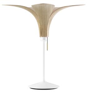 UMAGE Jazz lampă de masă stejar deschis, bază albă, Lemn, Camera de zi / sufragerie, Lemn, Design