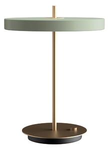 UMAGE LED lampă de masă Asteria Table, USB, verde deschis/lastre, reglabil, Verde, Camera de zi / sufragerie, Aluminiu, Design