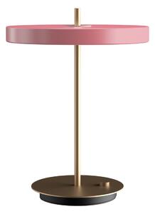 UMAGE LED lampă de masă Asteria Table, USB, trandafir/zahăr, reglabil, Auriu / Alamă, Camera de zi / sufragerie, Aluminiu, Design