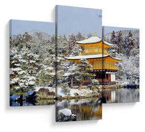 Tablou - Kinkakuji, Japonia (90x60 cm)