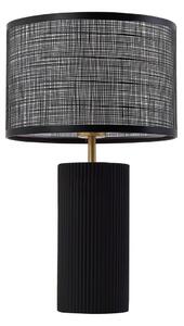 Lampă de masă Lindby, Sorscha, Negru, Camera de zi, Metal, Modern
