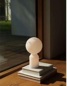 Lampă de masă Normann Copenhagen, reglabil, Alb, Camera de zi, Plastic