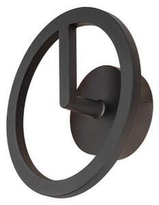 Lampă de perete SLV, Negru, Terasă, Aluminiu