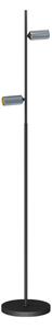 Lampadar LED Decor F2, dimabil, negru/aluminiu