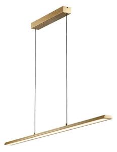 Lustră Pendul LIGHT-POINT, Auriu / Alamă, Sala de mese, Aluminiu