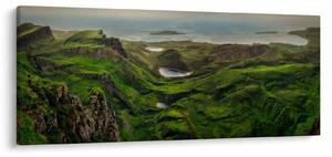 Tablou - Quiraing, Scoția (120x50 cm)