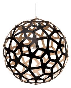 Lustră Pendul david trubridge, Negru, Camera de zi, Bamboo