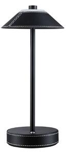 Lampă de masă Paulmann, reglabil, Negru, Camera de zi, Metal, Modern
