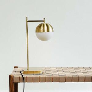 Lampă de masă Dyberg Larsen, Caen, Auriu / Alamă, Camera de zi, Metal, Scandinavă
