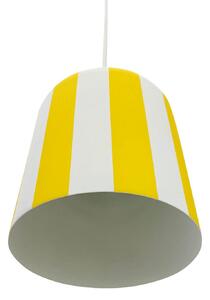 Lustră Pendul Dyberg Larsen, Gry, reglabil, Galben, Camera de zi, Metal, Scandinavă