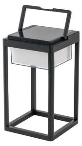 Lampă de Exterior Lucande, Tilena, reglabil, Negru, Balcon, Aluminiu, Modern