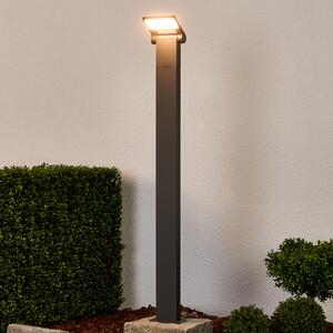 Lucande Lampă LED stâlpișor Marius, 100 cm, Negru, Metal, Modern