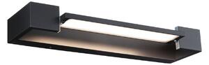 Lampă de perete Paulmann, Lucille, reglabil, Negru, Baie, Metal, Modern