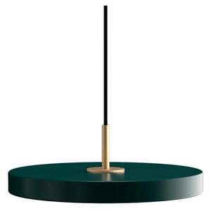 Asteria Plus Lustră Pendul Mini Forest Green/Brass