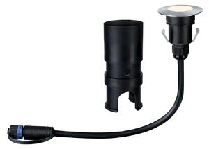 Paulmann Plug & Shine Lampă încastrată podea Mini 3000K, reglabil, Gri, Metal, Modern, Corpuri de iluminat încastrate rotunde