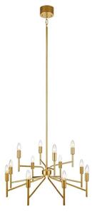 Candelabre Markslöjd, Auriu / Alamă, Camera de zi, Metal
