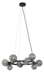 Lustră Pendul Lucande, Naelen, reglabil, Gri, Bucătărie, Metal, Modern