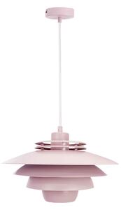 Lustră Pendul Dyberg Larsen, Ejka mini, reglabil, Roz / Rosé, Camera de zi, Metal, Design