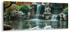 Tablou - iaz asiatic (120x50 cm)