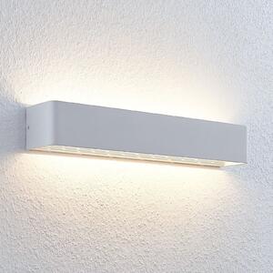 Lindby Lonisa aplică LED, albă, 53 cm, Alb, Camera de zi / sufragerie, Metal, Modern