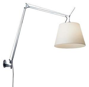 Lampă de perete Artemide, reglabil, Metalic, Camera de zi, Aluminiu