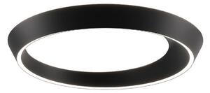 Plafoniere Lodes, reglabil, Negru, dormitor, Aluminiu