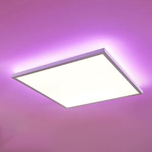 Arcchio LED panou Brenda, 60 cx cm, CCT, telecomandă, reglabil, Alb, Camera de zi / sufragerie, Plastic, Modern