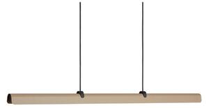 Fold Linear G2 LED Lustră Pendul L118 Nisip/Antracit