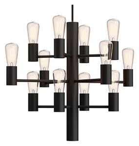 Candelabre Herstal, Negru, Sala de mese, Metal