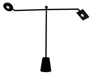 Lampă de masă Artemide, Negru, Camera de zi, Aluminiu