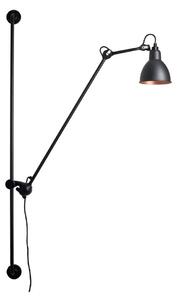 Lampă de perete Lampe Gras, Negru, Camera de zi, Metal