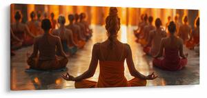 Tablou - Lecții de yoga (120x50 cm)