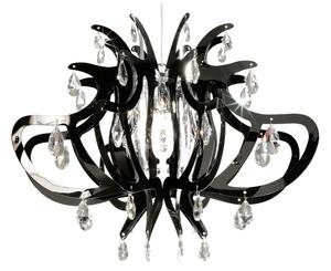 Lustră Pendul Slamp, Negru, Sala de mese, Plastic