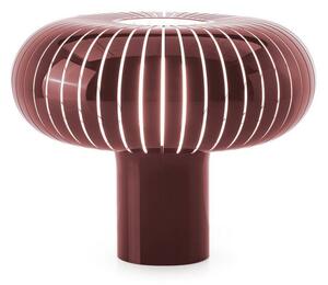 Lampă de masă Kartell, Teresa, reglabil, Roșu, Camera de zi, Plastic, Design