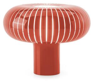 Lampă de masă Kartell, Teresa, reglabil, Portocaliu, Camera de zi, Plastic, Design