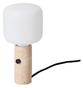 Lampă de masă Made By Hand, Bej, Sala de mese, Marmură