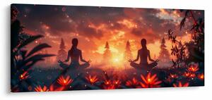 Tablou - Yoga în natură (120x50 cm)