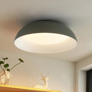 Lindby Juliven plafonieră LED, gri, Gri, Camera de zi / sufragerie, Metal, Modern