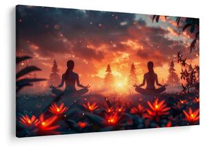 Tablou - Yoga în natură (90x60 cm)