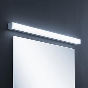 Lindby LED lampă de baie Klea, 90 cm, crom, metal, IP44, Metalic, Baie, Metal, Modern
