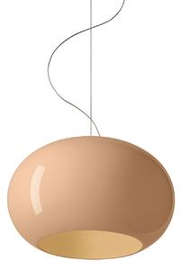 Lustră Pendul Foscarini, Buds 2, Bej, Camera de zi, Sticlă, Design