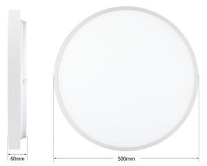 Brilagi - Corp de iluminat LED reglabil GLASS POOL DOUBLE LED/60W/230V 50 cm alb + telecomandă