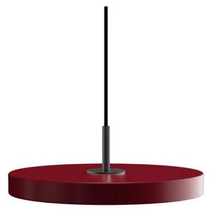 Asteria Plus Lustră Pendul Mini Ruby Red/Black Top