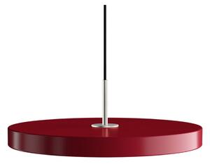 Asteria Plus Lustră Pendul Medium Ruby Red/Steel Top