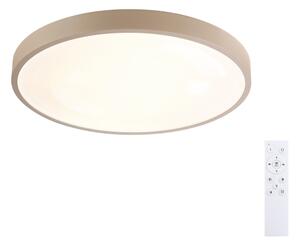 Brilagi - Corp de iluminat LED dimabil GLASS POOL DOUBLE LED/48W/230V 40 cm bej + telecomandă